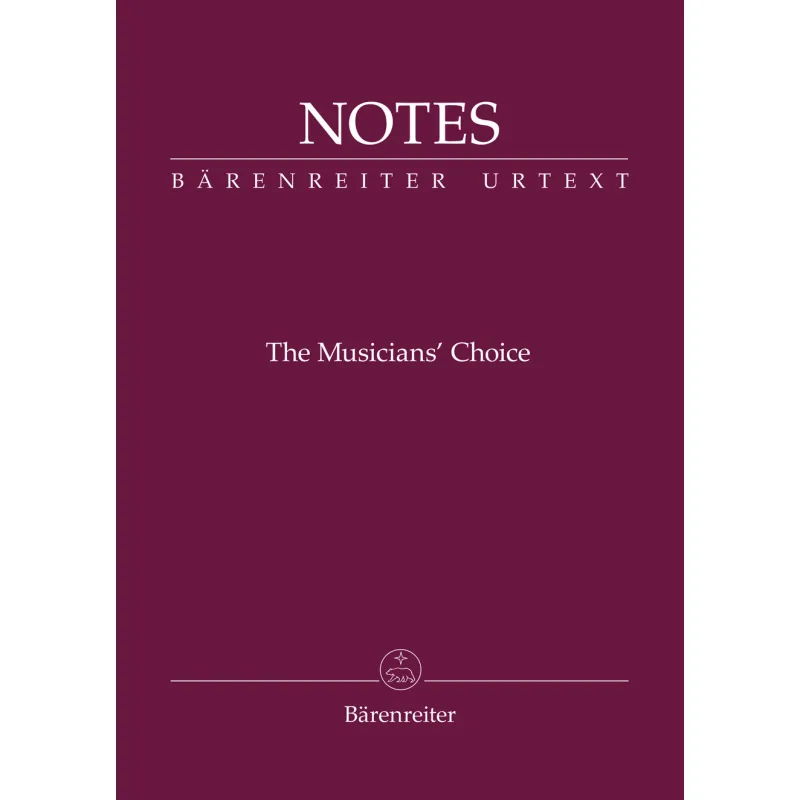 Bärenreiter Notový sešit / zápisník A5