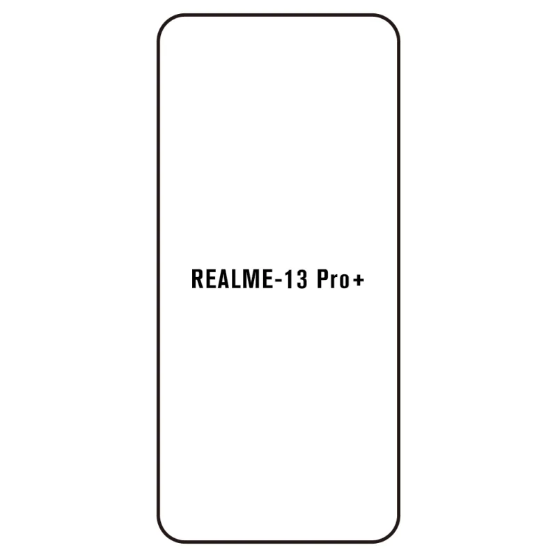 Sunshine Realme 13 Pro+ 5G Predná Hydrogél ochranná fólia Strih: Predná 1, Typ fólie: Anti-Spy (Privacy)
