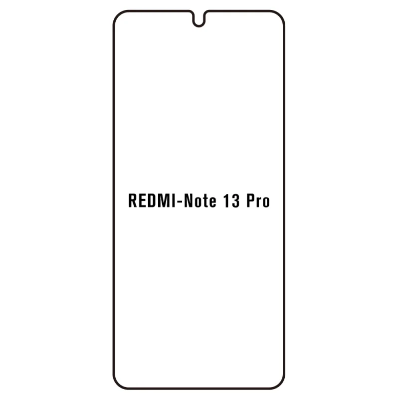 Sunshine Xiaomi Redmi Note 13 Pro 5G Predná Hydrogél ochranná fólia Strih: Predná 1, Typ fólie: Číra