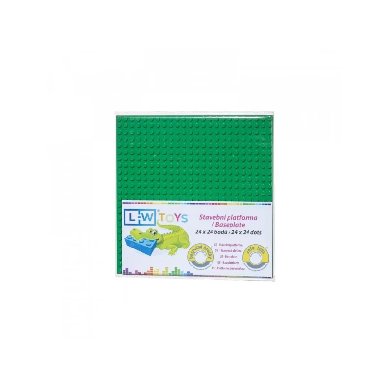 L-W Toys L-W Toys Základová doska 24x24 zelená