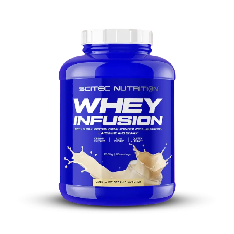 Whey Infusion 2000 g - Scitec Nutrition Príchuť: Arašidové maslo