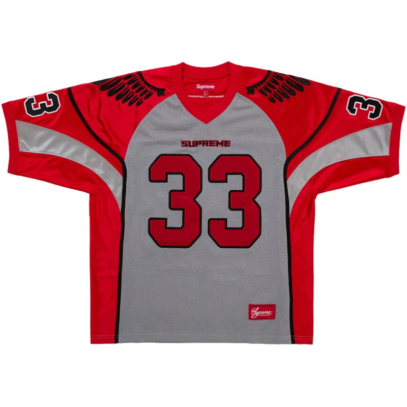Supreme Wings Football Jersey Grey - M