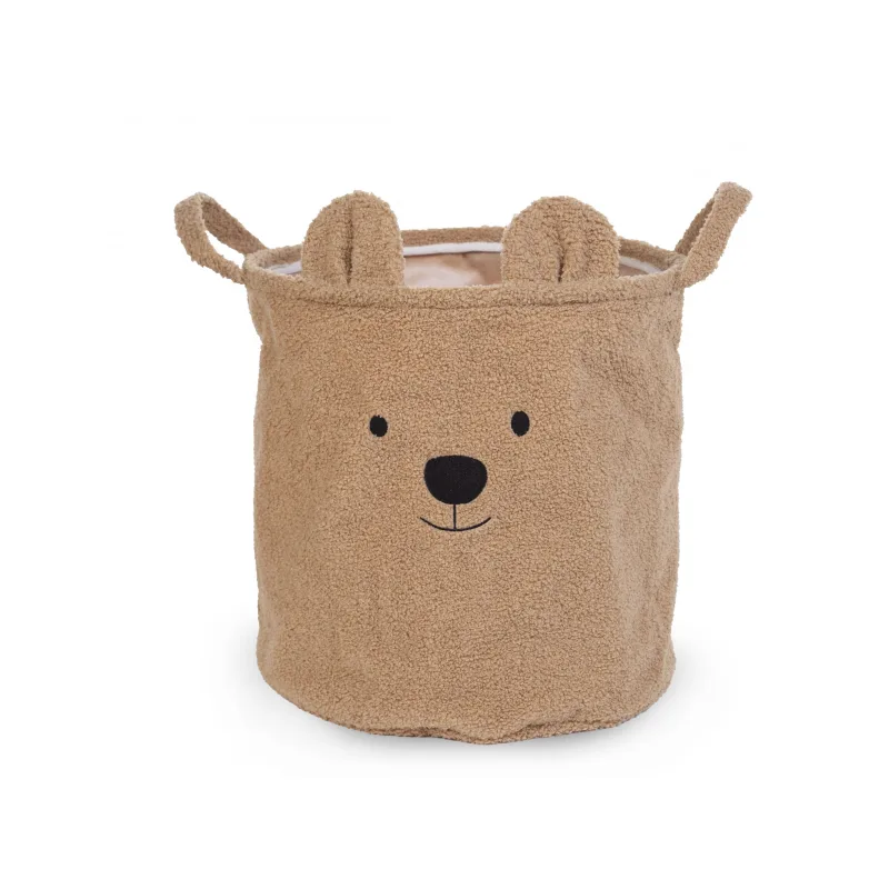 Childhome Kôš na hračky Teddy Beige 40x40x40 cm