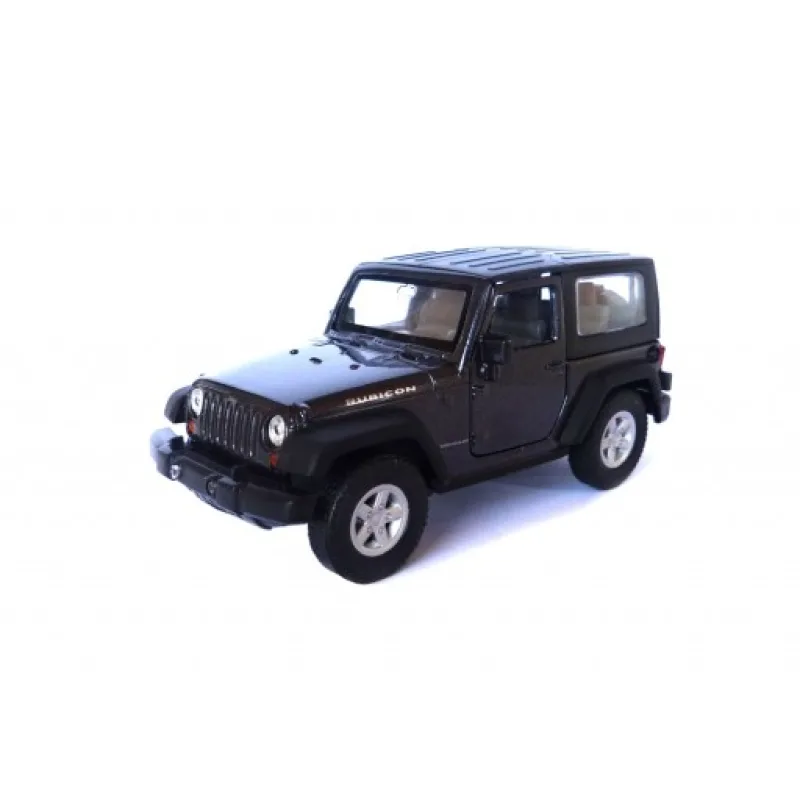 Welly Jeep Wrangler Rubicon, Modrý 1:34-39