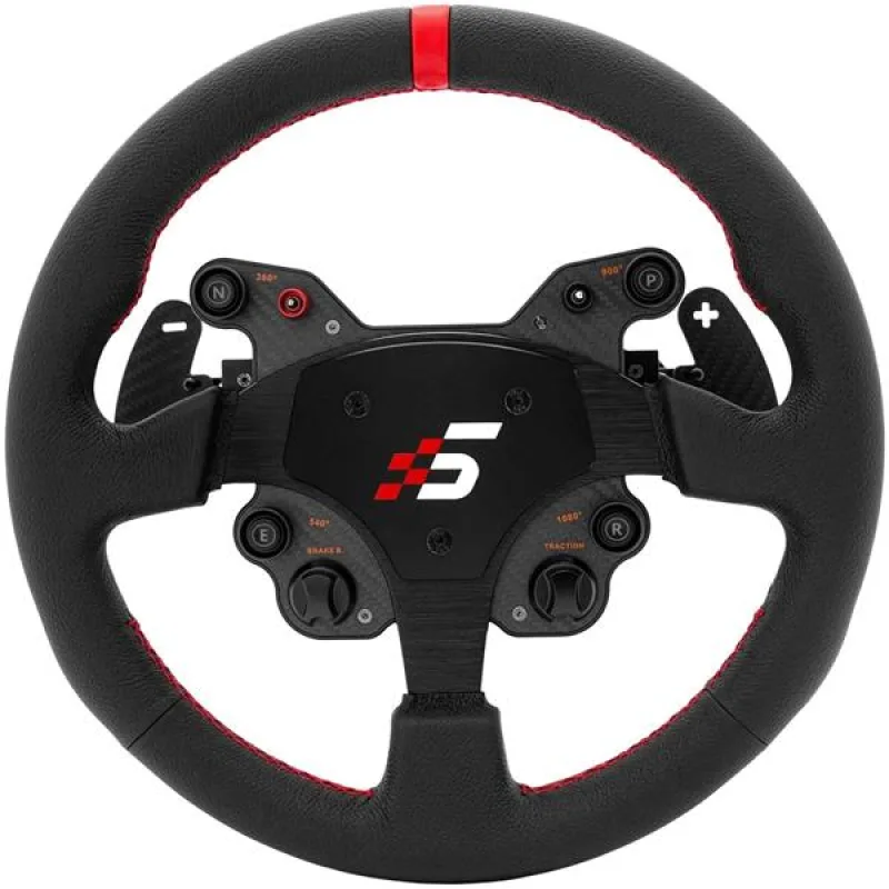 SIMAGIC GT1 Round Steering Wheel 330 mm, Shifters, QR70, leather GT1-SR…