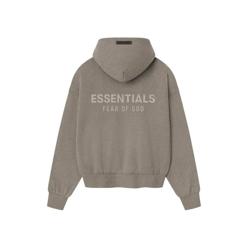 Fear of God Essentials Classic Fleece Hoodie Homestead Heather - XL