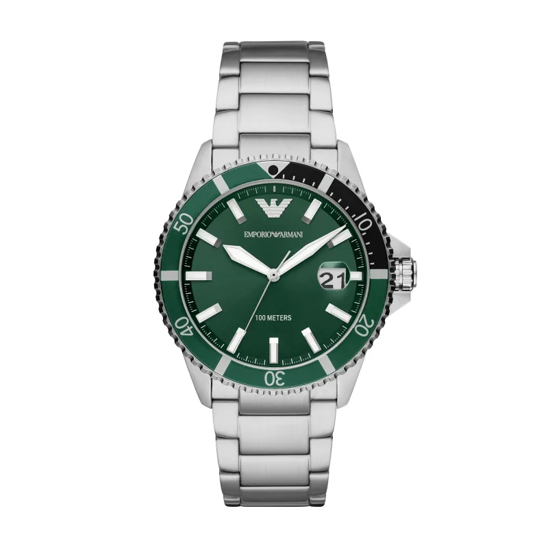 Pánske okrúhle hodinky Emporio Armani Diver AR11338