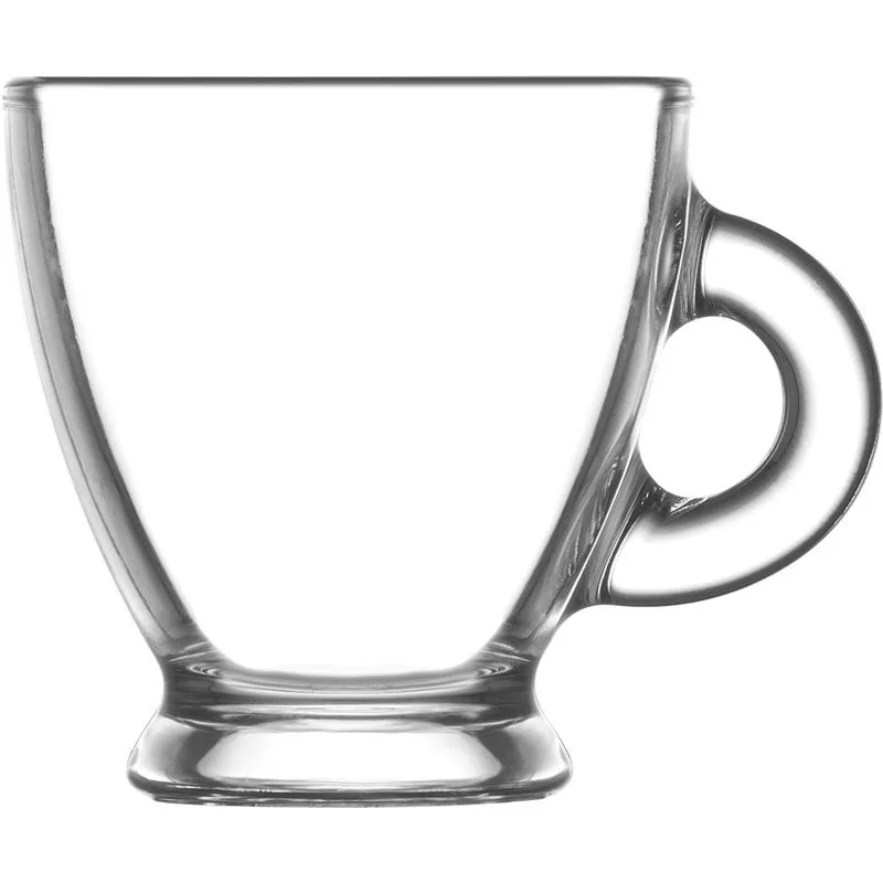 Pohár Roma, LAV, sklenený, na kávu, 95 ml, 64x66 mm, bal. 6 ks