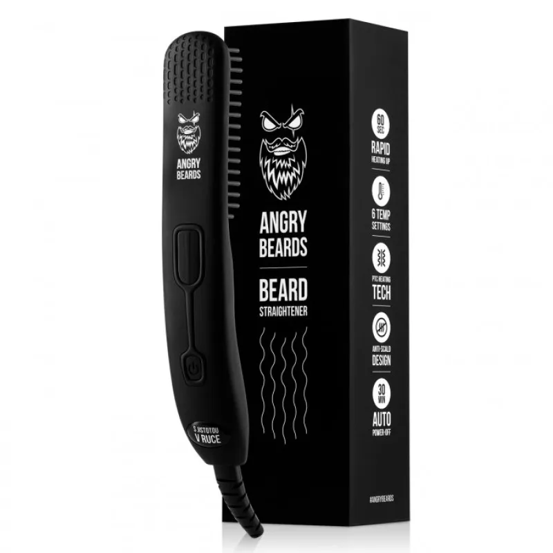 Žehlička na fúzy ANGRY BEARDS Beard straightener