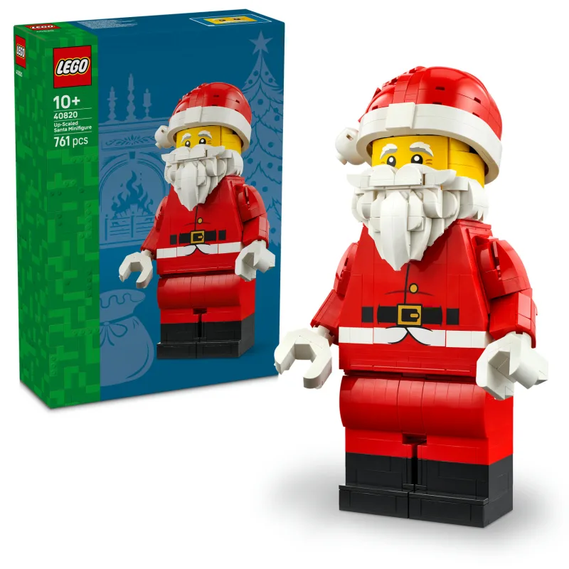 LEGO Iconic 40820 Zväčšená minifigúrka Santy