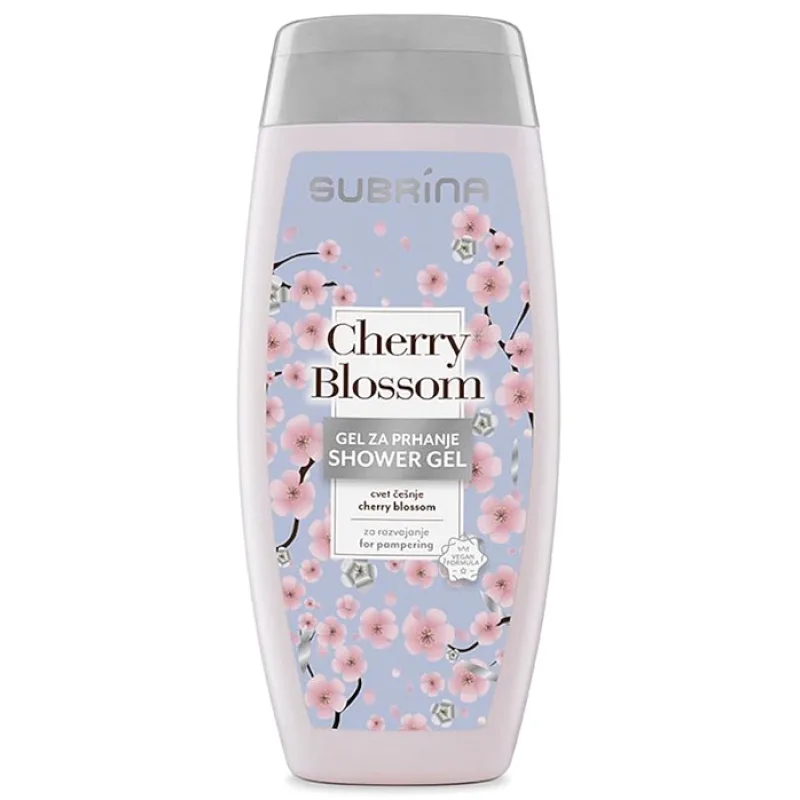 SUBRÍNA Shower Gel Cherry Blossom - sprchový gél s vôňou višňového kvetu 250ml
