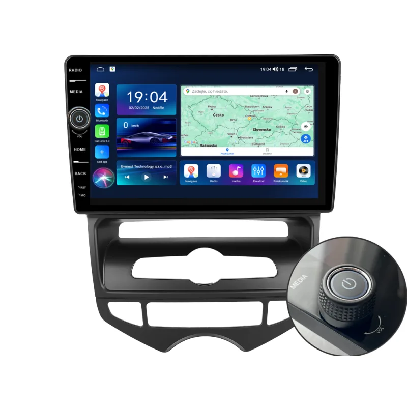 Everest 2DIN autorádio EVE216 Android, Hyundai ix20, automatická klimatizace EVE-UN06M/A8247