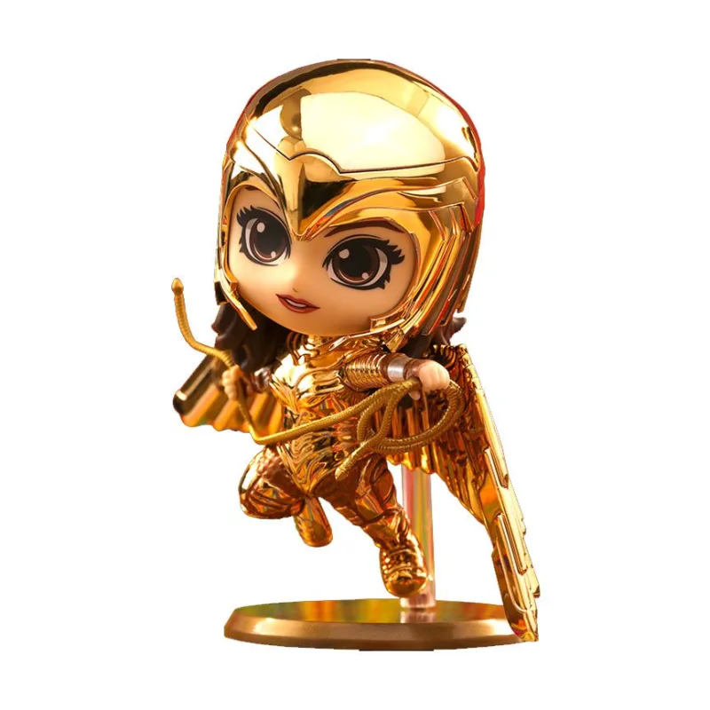 Wonder Woman 1984 Cosbaby (S) mini figúrka Golden Armor Wonder Woman (Metallic Gold Version) 10 cm