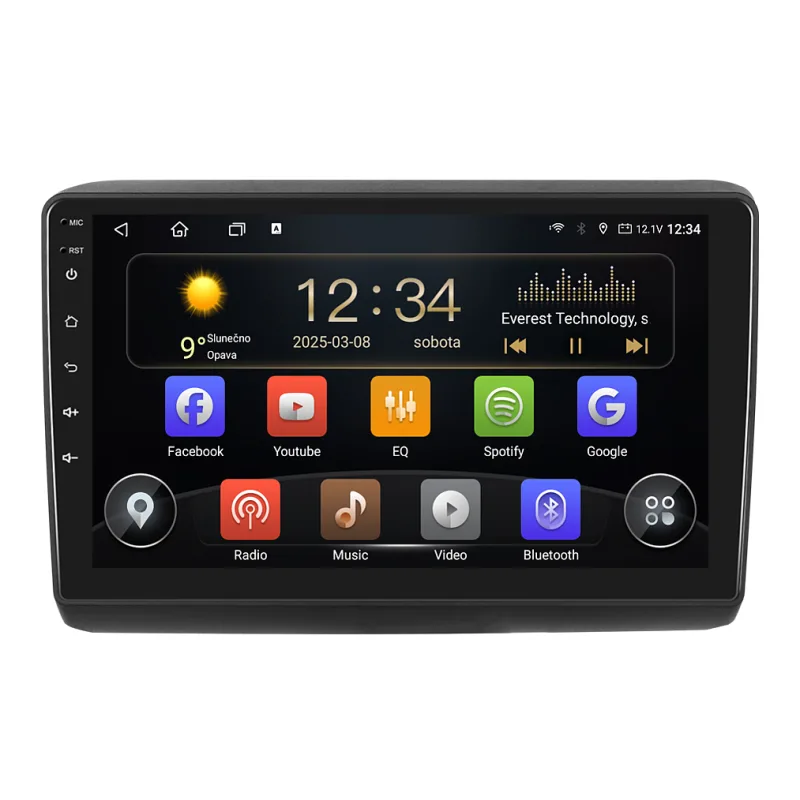 Isudar 2DIN autorádio T72-IEV88 Android, Fiat Ducato / Peugeot Boxer II / Citroen Jumper II T72-UN08M/A7942