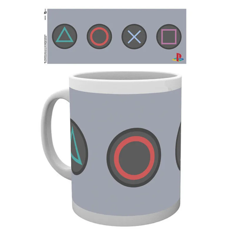 PlayStation hrnček Buttons