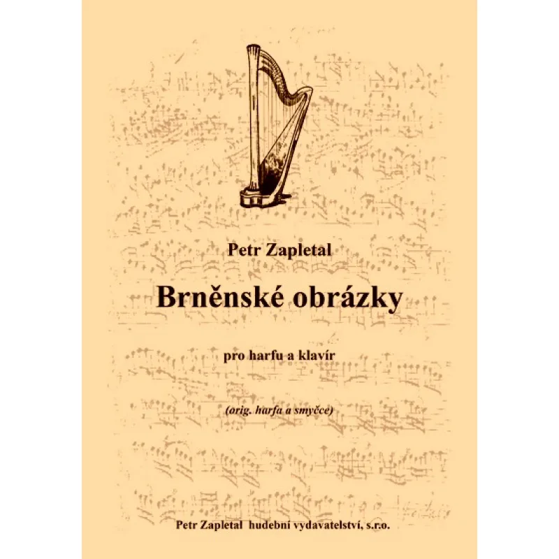 NotaNota Brněnské obrázky pro harfu a klavír