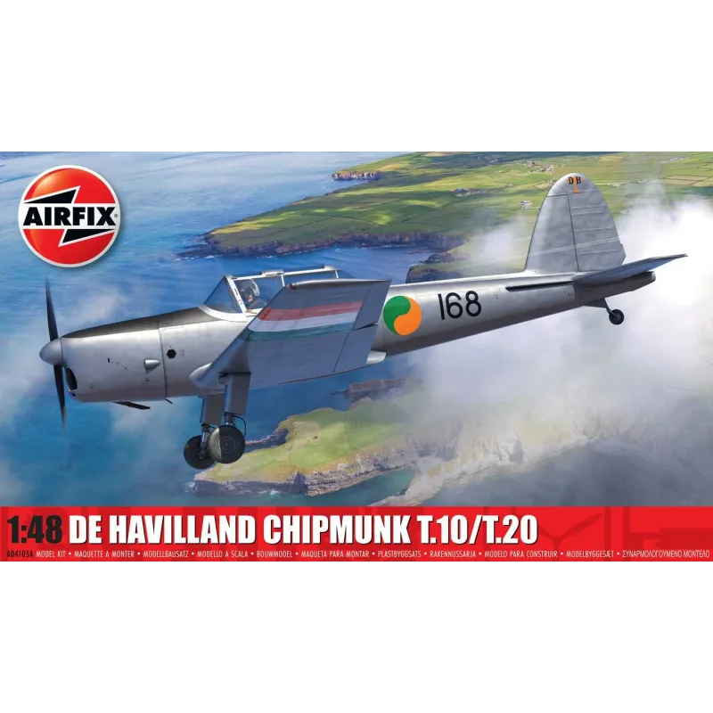 Airfix Classic Kit lietadlo A04105A - de Havilland Chipmunk T.10/T.20 (1:48)
