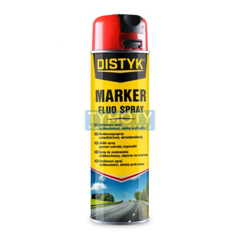 Distyk Značkovací sprej MARKER FLUO SPRAY - 500 ml žltá, dóza