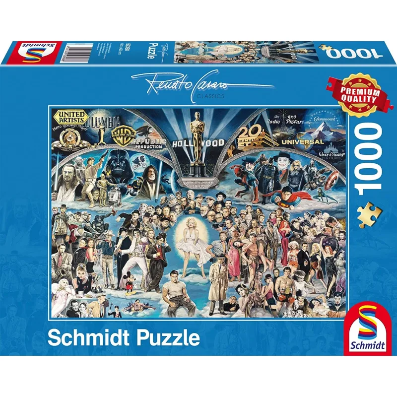 Puzzle Schmidt 1000 dielikov Renato Casaro - Hollywood