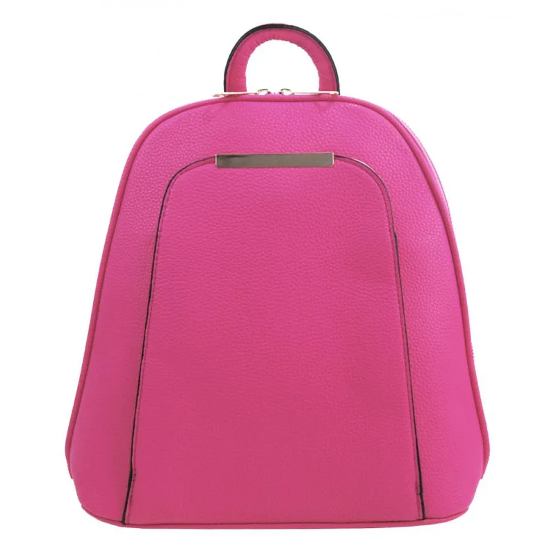 Jessica Bags Elegantný menší dámsky batôžtek / kabelka ružová