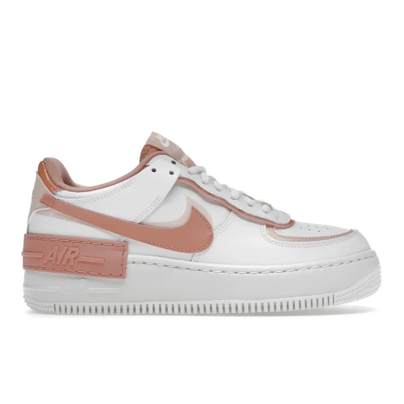 Nike Air Force 1 Low Shadow White Coral Pink (Women's) - 37.5