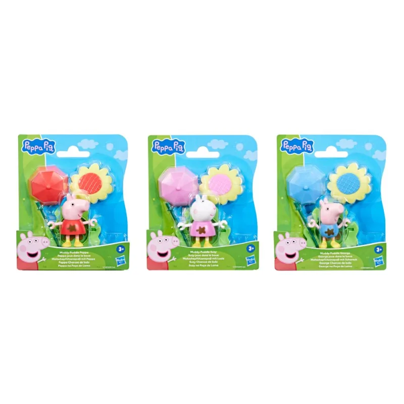 Hasbro HASBRO - Prasiatko Peppa Pig zábava v kaluži a blate, figúrka assort