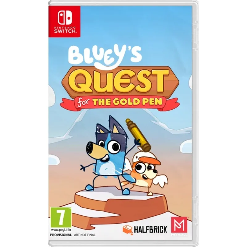 Bluey's Quest for The Gold Pen