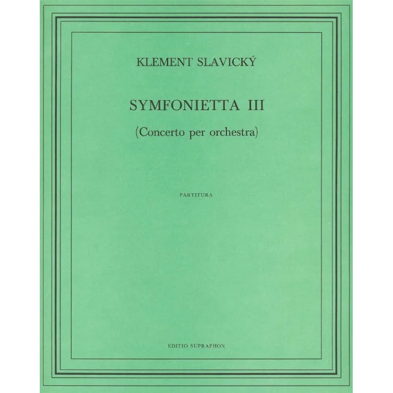 Bärenreiter Symfonietta III (Concerto per orchestra)