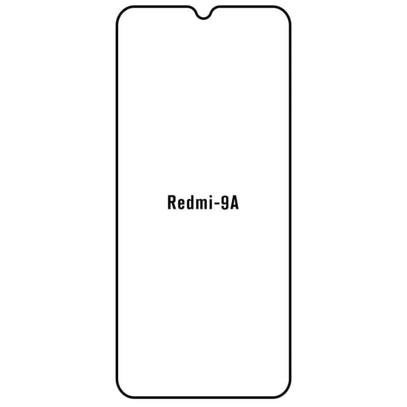 Sunshine Xiaomi Redmi 9A Predná Hydrogél ochranná fólia Strih: Kompatibilná s krytom, Typ fólie: Číra