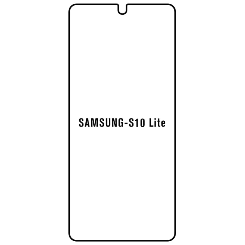 Sunshine Samsung S10 Lite Predná Hydrogél ochranná fólia Strih: Kompatibilná s krytom, Typ fólie: Matná