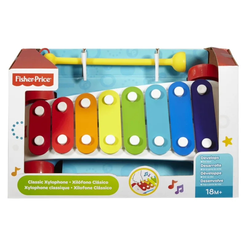 Mattel Fisher Price ZÁBAVNÝ ŤAHACÍ XYLOFÓN