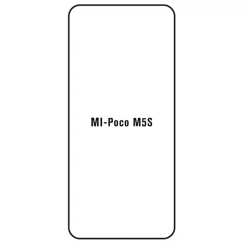 Sunshine Xiaomi Poco M5s Predná Hydrogél ochranná fólia Strih: Kompatibilná s krytom 2, Typ fólie: Číra