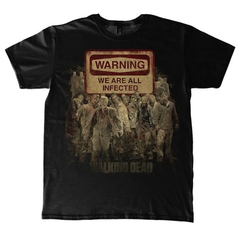 Walking Dead - Warning (tričko)