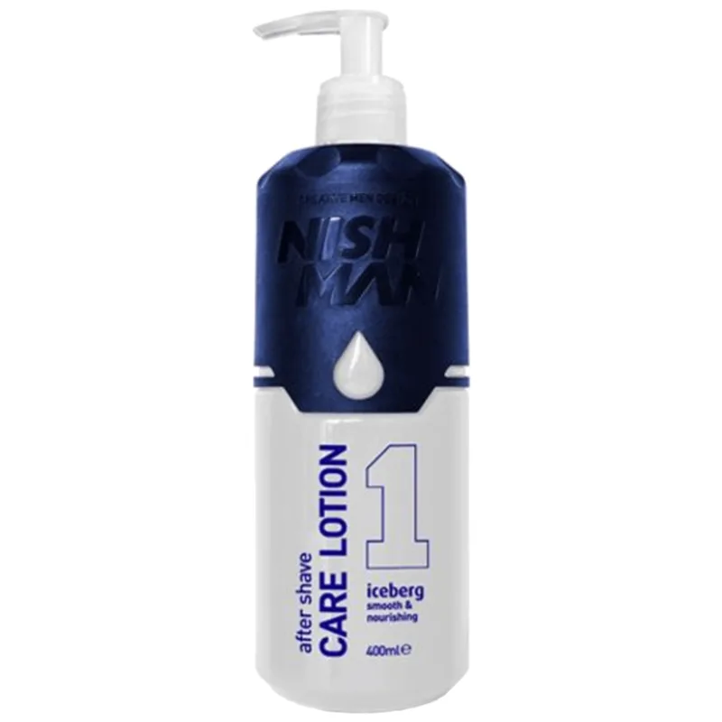 Hydratačný krém po holení NISH MAN After shave lotion Iceberg 400 ml