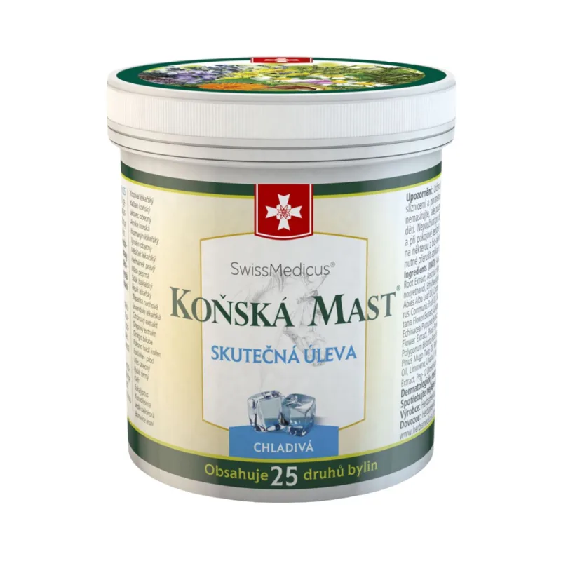 SwissMedicus Konská masť chladivá 250 ml –