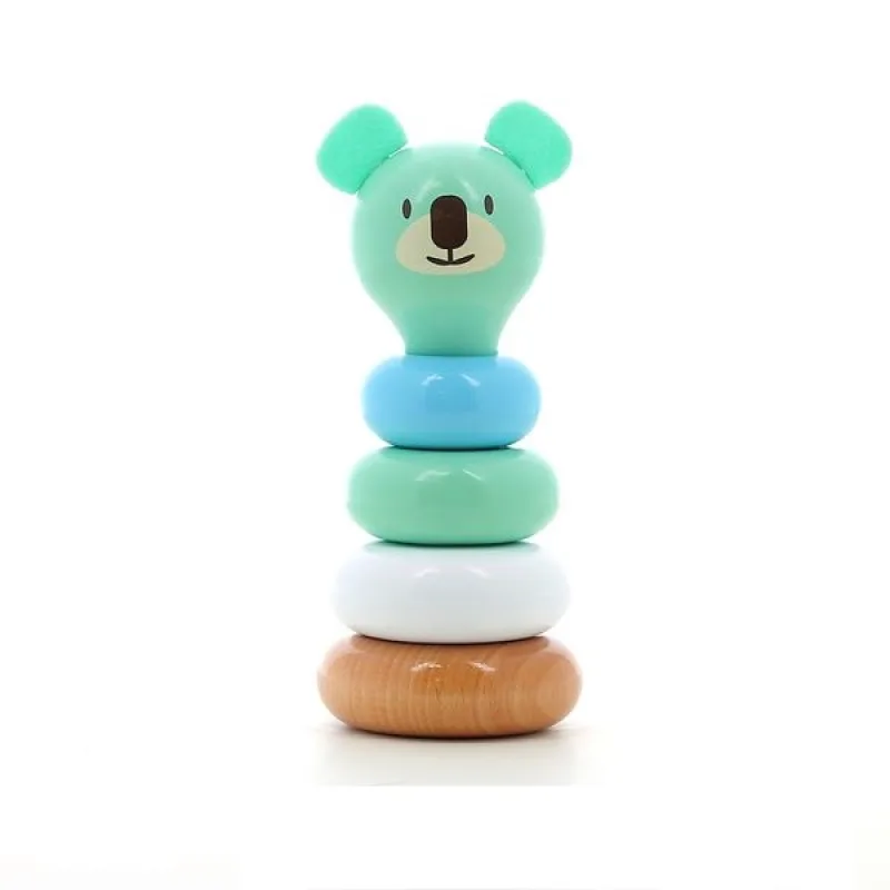 Vilac Vilac Drevená nasadzovacia veža koala Alice