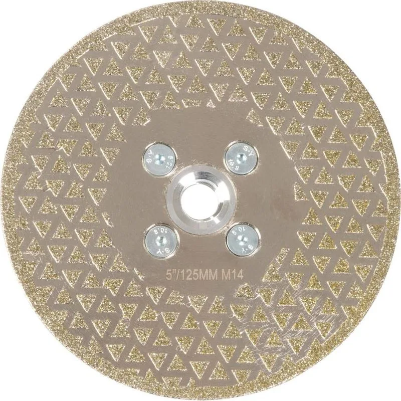 Kotúč Strend Pro Premium, 125 mm, M14, diamantový, rezný a brúsny, obojstranný