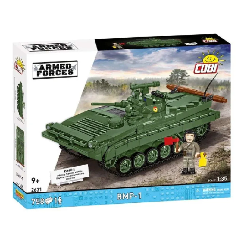 Cobi 2631 Armed Forces BMP-1, 1:35, 758 kostek