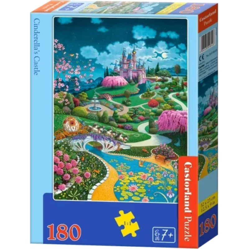 Puzzle pre deti Castorland 180 dielikov Popoluškin zámok
