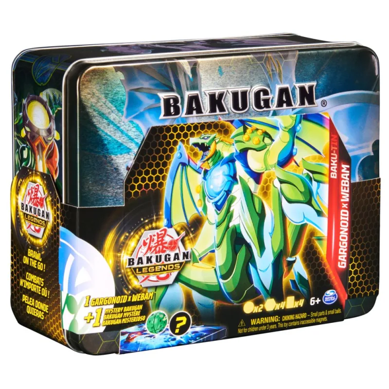 Spin Master BAKUGAN STEEL BOX S EXKLUZÍVNYM BAKUGAN S5