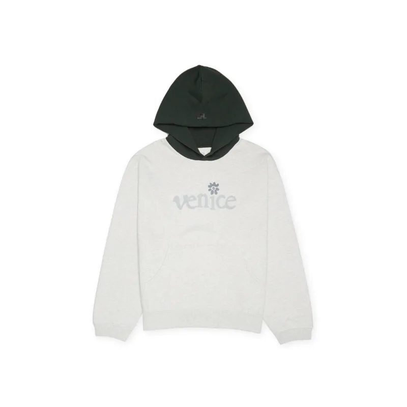 ERL Venice Knit Hoodie Grey - XXL