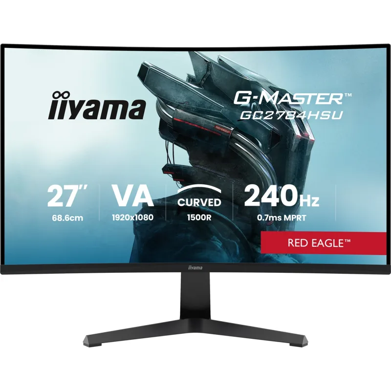 iiyama G-Master/GC2784HSU-B1/27"/VA/FHD/240Hz/0,7ms/Černá/3R GC2784HSU-B1