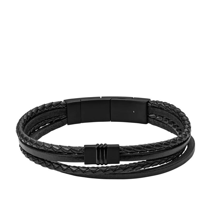 Pánsky kožený náramok Fossil JF03098001