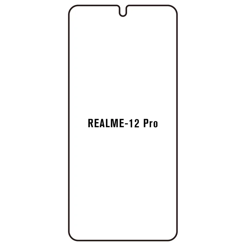 Sunshine Realme 12 Pro 5G Predná Hydrogél ochranná fólia Strih: Predná 1, Typ fólie: Anti-Spy (Privacy)