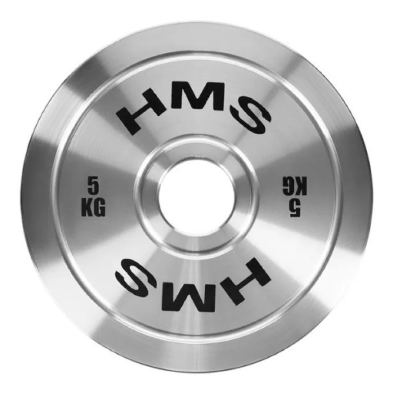 Ocelový olympijský kotouč HMS TOS50, 5 kg