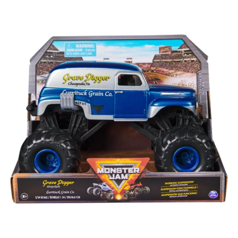 Monster Jam Monster truck Grave Digger 1:24