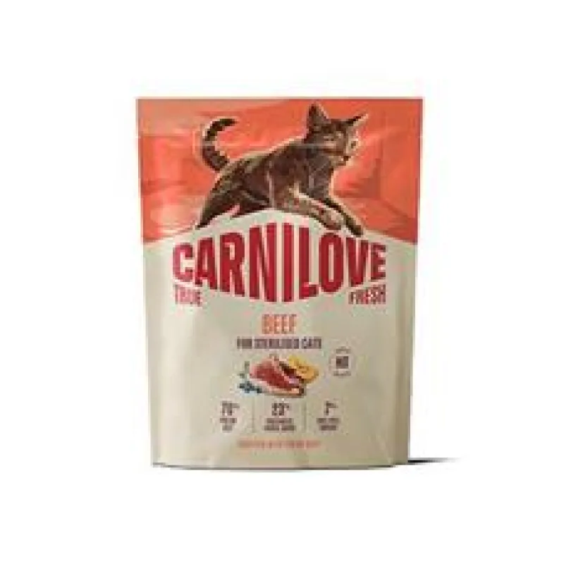 Carnilove Cat True Fresh Dry Beef Steril. Ad.AB 2kg