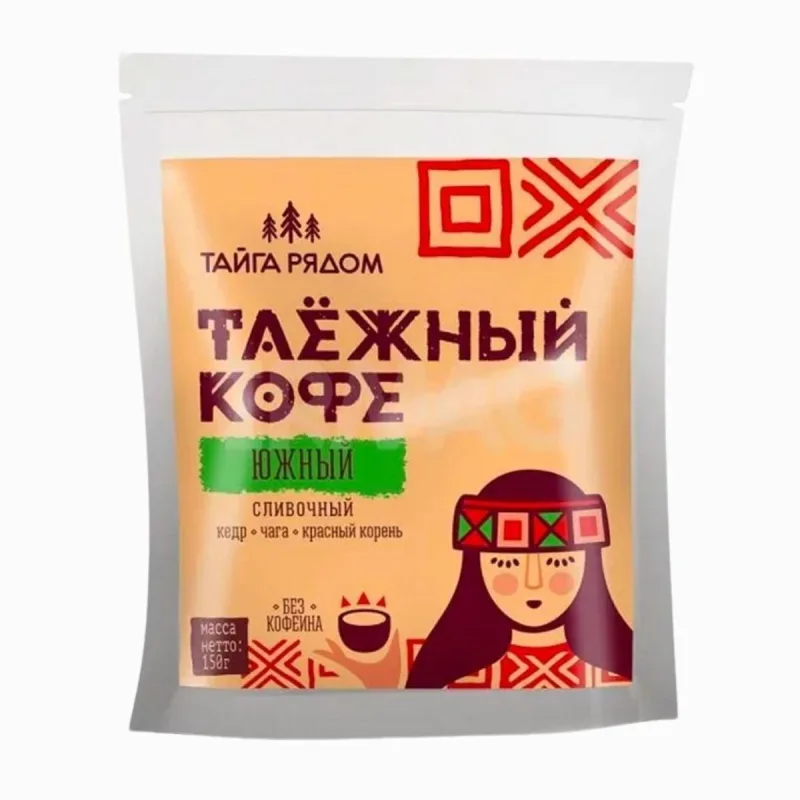 Specialist Tajga káva s cédrom, čakankou, čagou a červeným koreňom - krémová - 150 g -