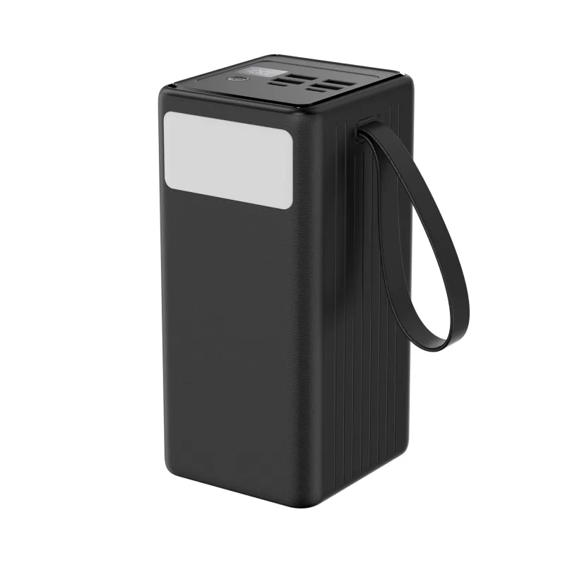 FELLOWES Platinet Powerbanka 60000 mAh 65W Power Delivery, 2xUSB-C, 2xUSB-A, kabel USB-C 1m, černá PLAPMPB6065