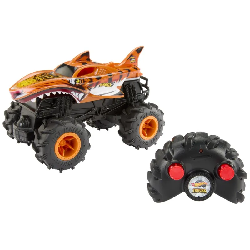 Mattel Hot Wheels RC Monster trucks Tiger Shark 1:24